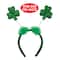 Beistle; Beistle Adult Glittered Shamrock Boppers, 2ct.; Category:St. Patrick's Day Party Supplies; Image:4